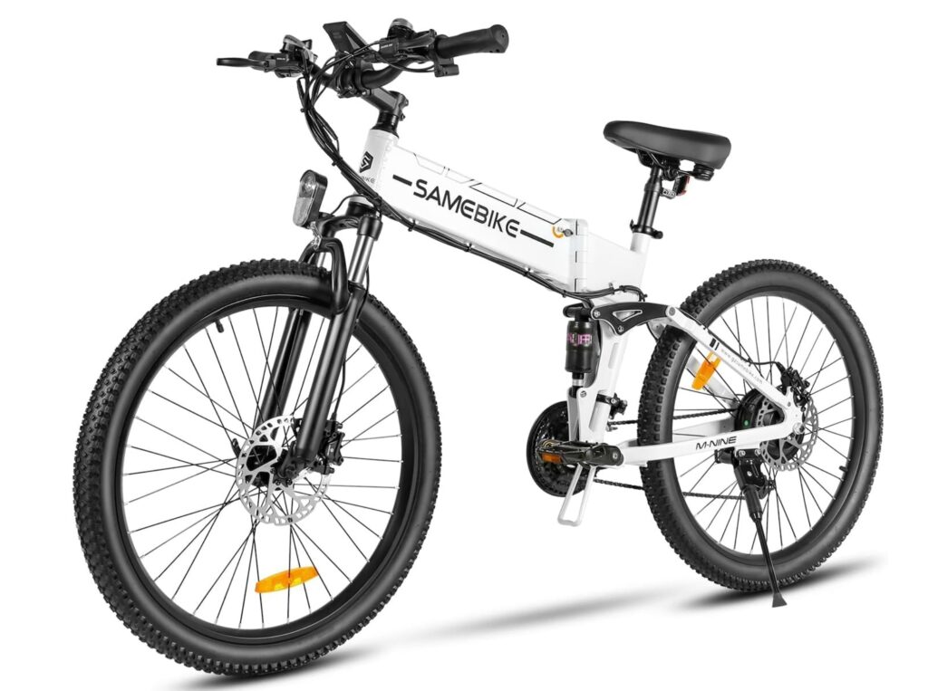 Bicicleta eléctrica plegable adultos